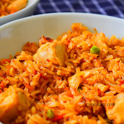 chicken jollof rice