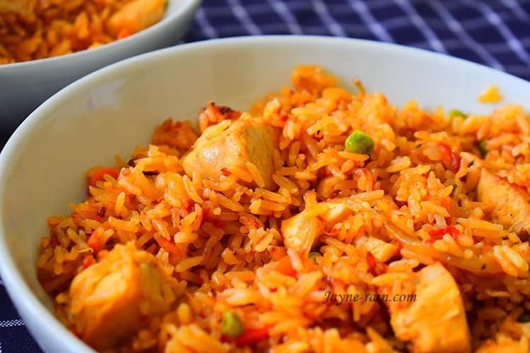 chicken jollof rice