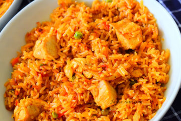 Chicken Jollof Rice - Jayne Rain