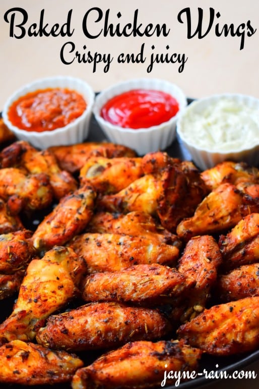 Baked Chicken Wings Recipe (Crispy and Juicy) - Jayne Rain