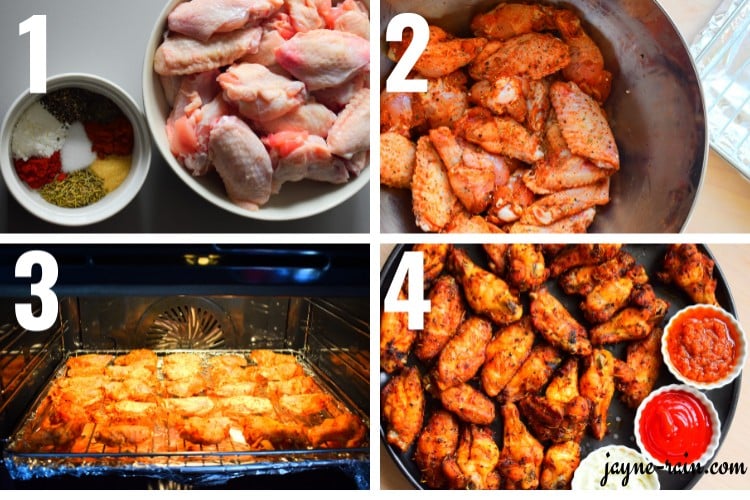 baked chicken wings