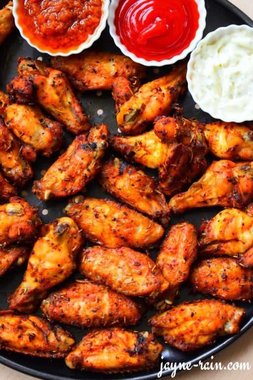 baked chicken wings