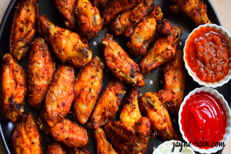 baked chicken wings