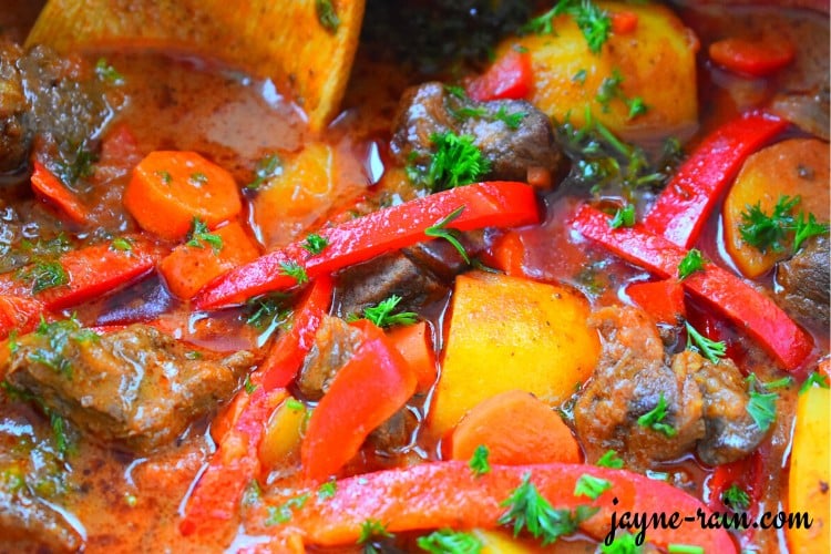 east African beef stew