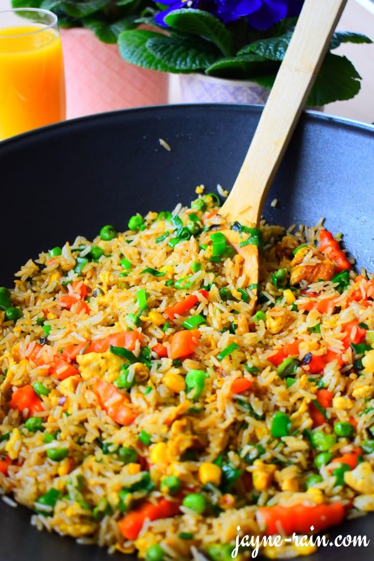 vegetable fried rice