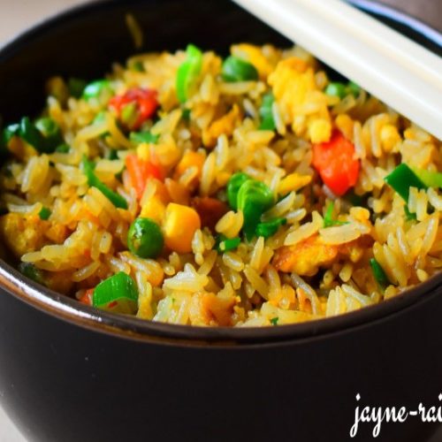 vegetable fried rice