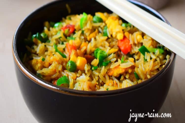 vegetable fried rice