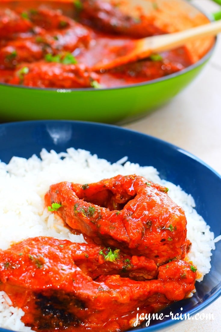 how to serve West African Fish Stew