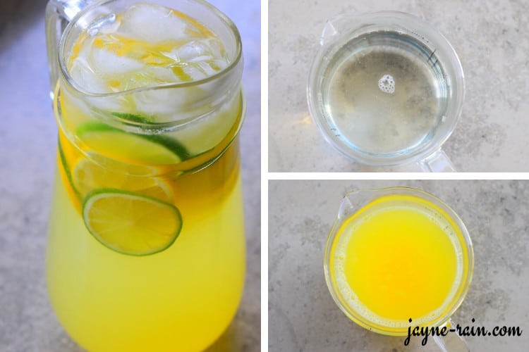 how to make lemonade with simpe syrup